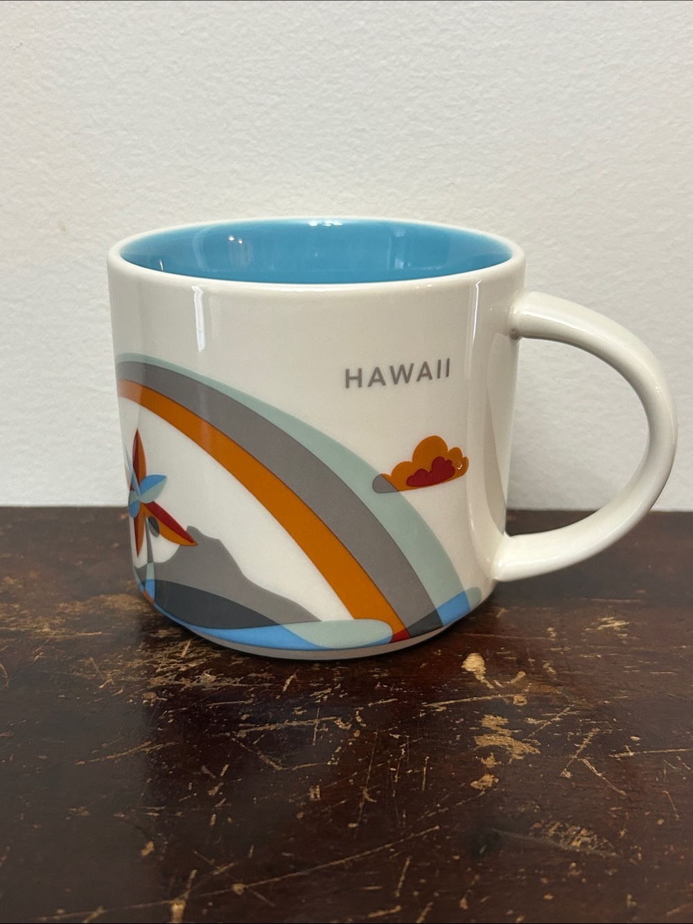 Hawaii You Are Here Starbucks 💫 Ceramic Coffee Tea Mug Great Condition